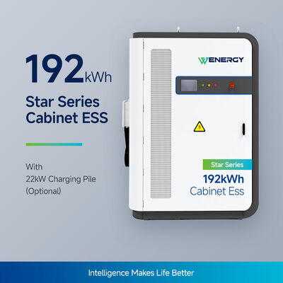 Beli Lemari Penyimpanan Energi Baterai Komersial Berpendingin Cair 125kW / 192kWh online manufacture