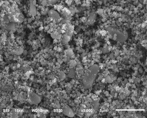 comprare Catodo nero grigio Polvere Materiali catodici ad alta densità compatta Per batterie online manufacture