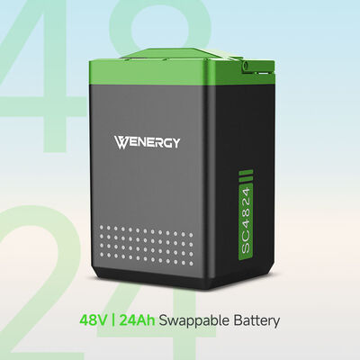 kopen 48 V 1200 Wh LiFePO4-accu, 1 kWh buitenstroom- en e-motorfietsaccu online manufacture