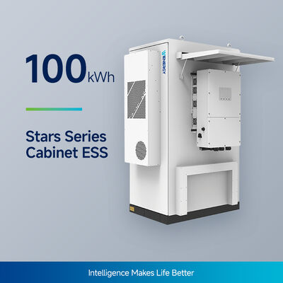 acheter Système de stockage de batterie commercial hybride refroidi par air de la série CA100 de Stars avec une efficacité aller-retour de 90 %, un indice de protection IP55 et une conception modulaire online manufacture
